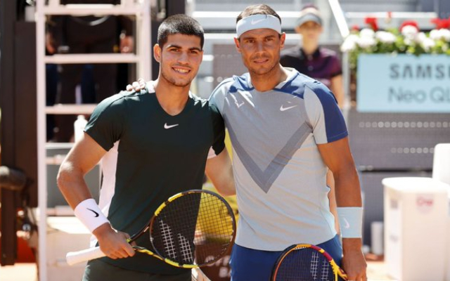 Strong emotional connect in tennis at Paris Olympics Carlos Alcaraz and Rafael Nadal