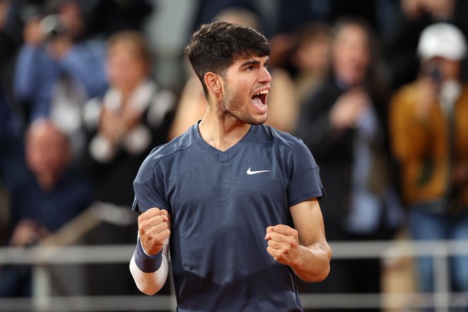 Boom is back in Carlos Alcaraz game as he enters Round of 16 at French Open Carlos Alcaraz in French Open 2024