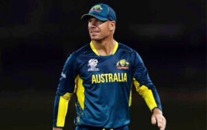 David Warner for Australia in ICC T20 WC 2024