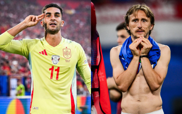Croatia’s lack of cutting edge in stark contrast to Spanish options Ferran Torres and Luka Modric