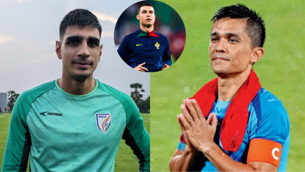 Gurpreet Singh Sandhu and Sunil Chhetri