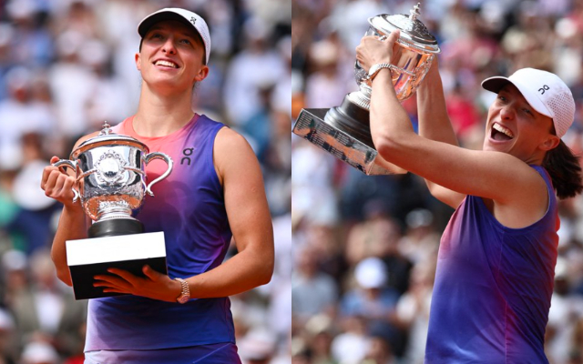 Iga Swiatek, a smash hit at French Open Iga Swiatek, the Champion