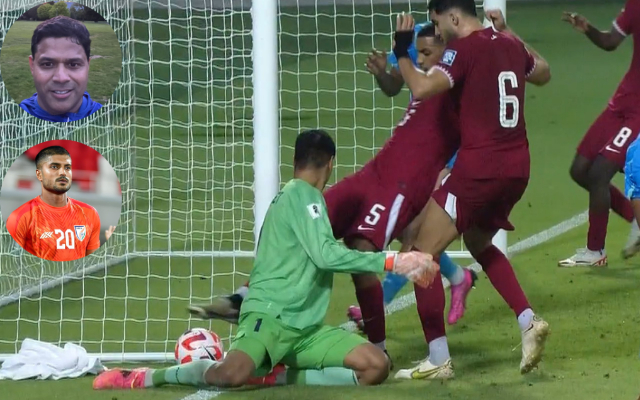 “A mistake like this kills the morale of any team” – Pritam Kotal of Qatar’s (outside) goal Jules Alberto and Pritam Kotal on Qatar's Controversial goal vs India