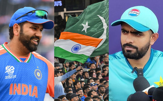 Rohit Sharma, Babar Azam and India-Pakistan fans