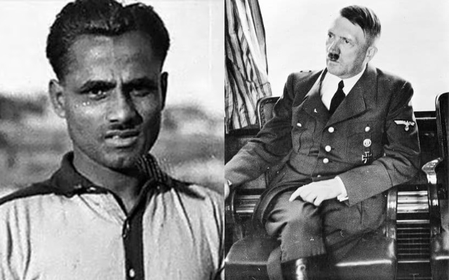 When Indian athletes refused to “Heil Hitler” at Berlin Olympics Dhyan Chand and Adolf Hitler