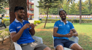 Manpreet Singh and Hardik Singh at SAI Training Centre, Bangalore