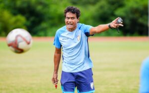 India U20 head coach Ranjan Chaudhuri