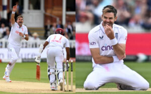 James Anderson and West Indies' struggle