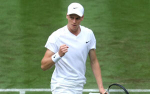 Jannik Sinner at Wimbledon 2024