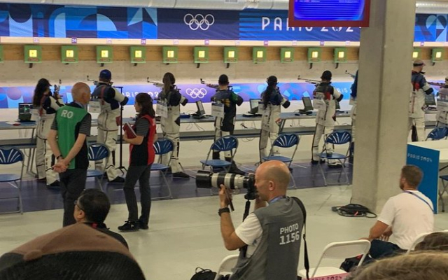 Mixed rifle shooting a battle of nerves where Ramita and Arjun lost narrowly Mixed Riffle Shooting in Paris Olympics 2024