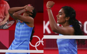 PV Sindhu in Tokyo Olympics