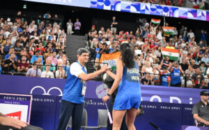 Prakash Padukone with PV Sindhu