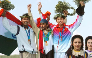 Rajyavardhan Singh Rathore at Athens 2004 Olympics