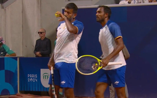 Heartbreak for Bopanna and Balaji Rohan Bopanna and Balaji in Paris Olympics 2024