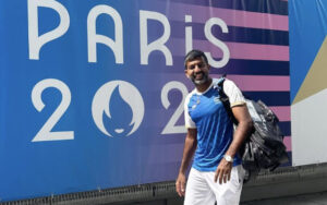 Rohan Bopanna in the Paris Olympics 2024