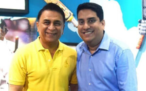 Sunil Gavaskar and Boria Majumdar