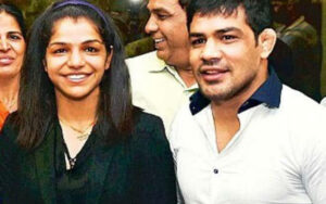 Sushil Kumar and Sakshi Malik