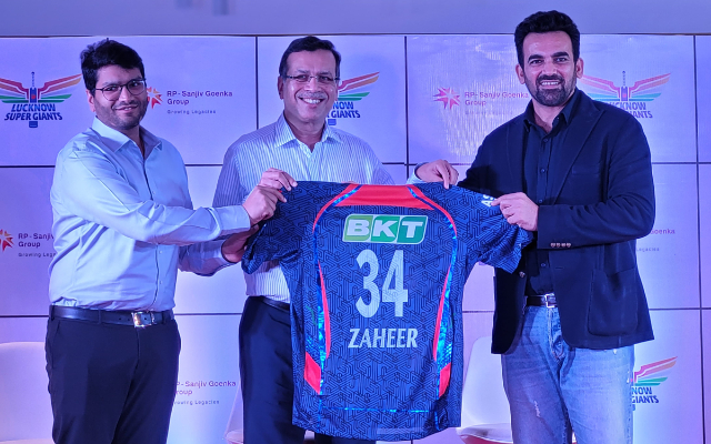Five retentions all right, LSG have to do some rebuilding at IPL 2025 auction LSG owner Dr. Sanjiv Goenka with their new mentor, Zaheer Khan