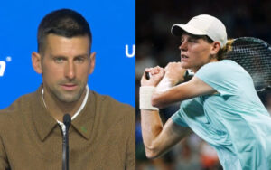 Novak Djokovic and Jannik Sinner