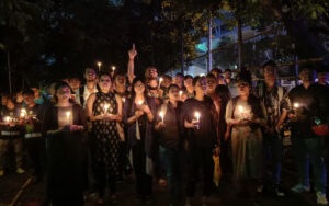 Protest by Mohun Bagan fans