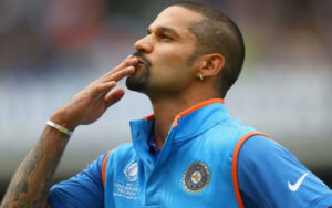 Shikhar Dhawan for India