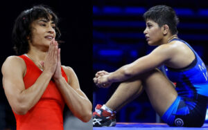 Vinesh Phogat and Antim Panghal