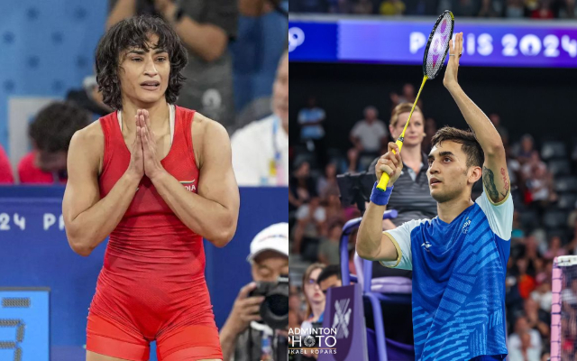 Paris and pain – from Lakshya Sen’s meltdown to Vinesh Phogat’s devastation Vinesh Phogat and Lakshya Sen in the Paris Olympics 2024