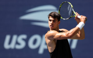 Carlos Alcaraz at US Open 2024