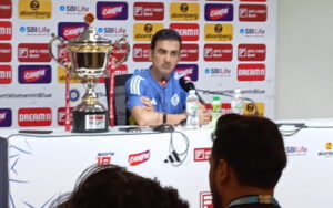 Gautam Gambhir at the Press Conference