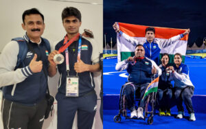 Indian Para-Athletes and their coaches