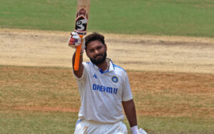 Rishabh Pant after his century vs Bangladesh