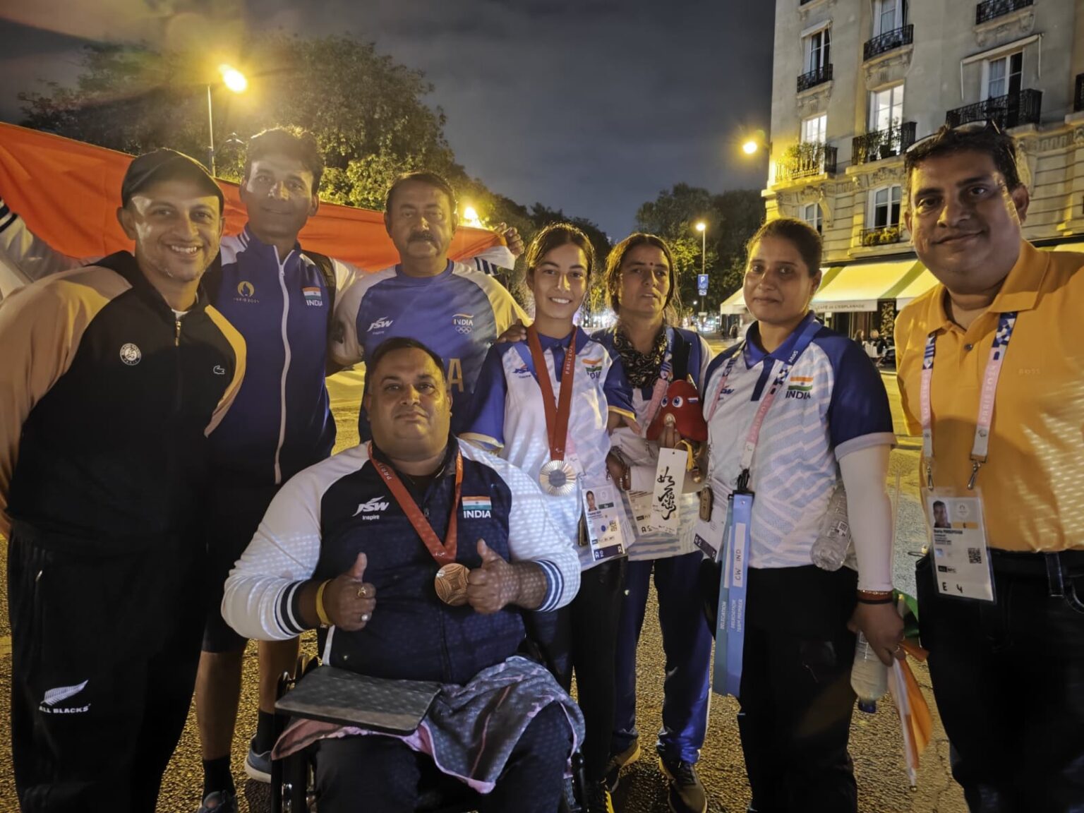 Sheetal Devi and Rakesh Kumar end Indian archery jinx Sheetal Devi and Rakesh Kumar pose for the camera