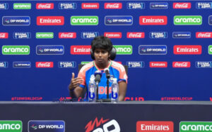 Arundhati Reddy at the Post-match Press Conference