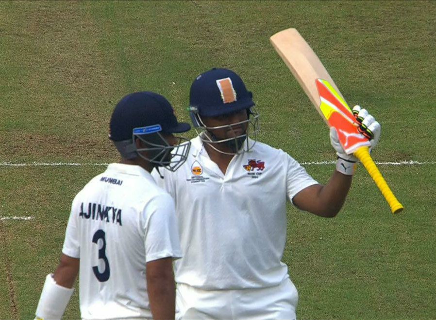 Rahane, Sarfaraz shine as Mumbai recovers from early blows on day 1 of the Irani Cup 2024