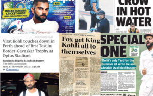 Australian Media about Virat Kohli