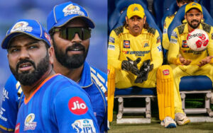 Hardik Pandya, Rohit Sharma for MI and MS Dhoni, Ruturaj Gaikwad for CSK