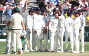 Jasprit Bumrah during the Perth Test