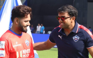 Parth Jindal with Rishabh Pant