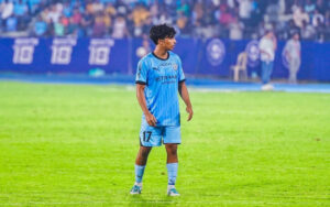 Supratim Das during his ISL debut vs Odisha FC