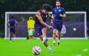 Supratim Das during training sessions