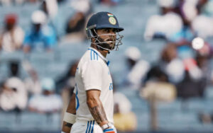 Virat Kohli for India in Tests