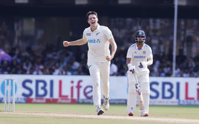 William O’Rourke – backyard cricket to idolising Morkel and Steyn and rattling India in Bengaluru Will O'Rourke celebrates