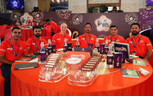 Gujarat Giants (GG) associates at the Mini-Auction in Bengaluru