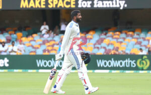 Jasprit Bumrah at the Gabba