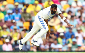 Jasprit Bumrah at the Gabba