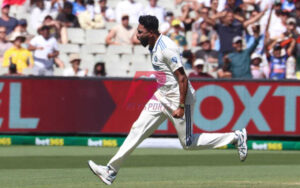 Mohammed Siraj at the MCG