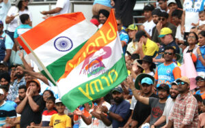 Team India fans at the Gabba