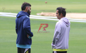 Virat Kohli and Gautam Gambhir at the MCG