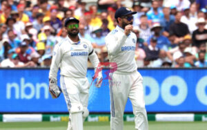 Virat Kohli and Rishabh Pant at the MCG