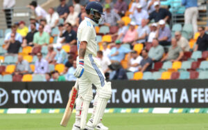 Virat Kohli disappoints at the Gabba